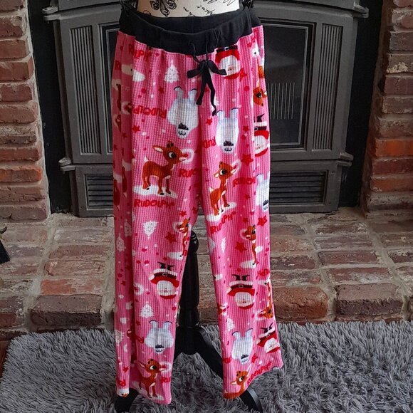 Rudolph Red Noosed Reindeer Sleep Pant - Picture 1 of 5